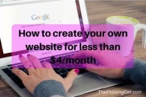 How to Start Your Own Website (and Blog) for less than $4/month - The