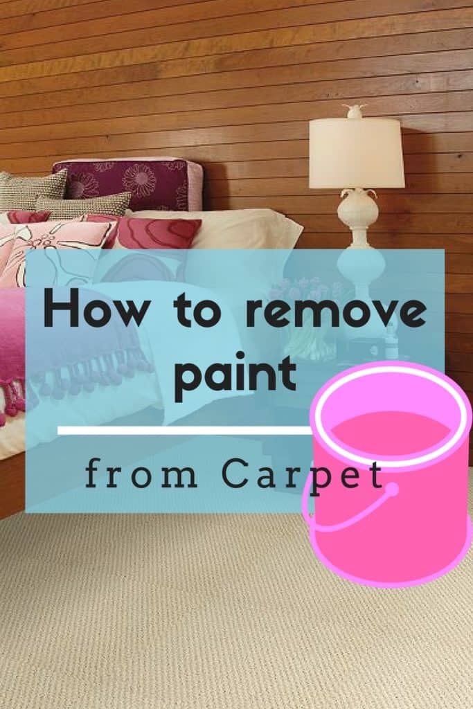 How to remove paint from carpet The Flooring Girl