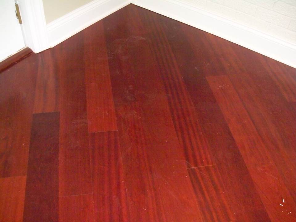 How to get cherry colored (or reddish) hardwood floors