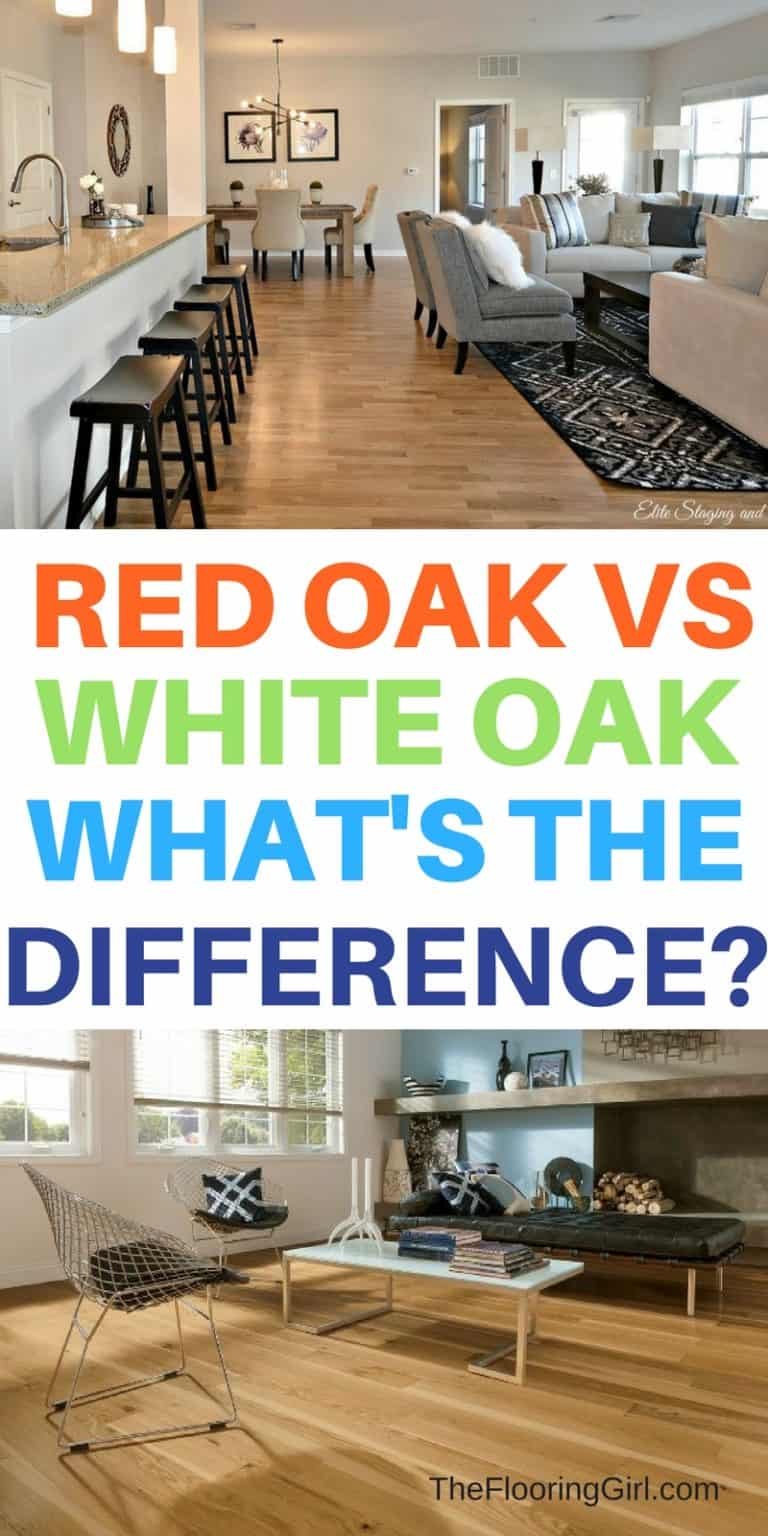Red oak vs. White Oak hardwood flooring what's the difference?