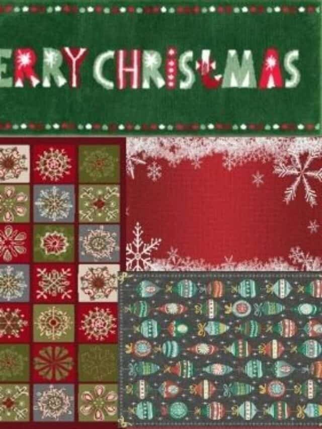 23 Festive Christmas Rugs and Carpet Runners Story