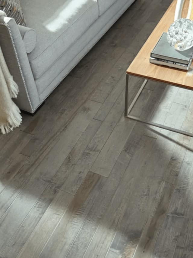 paint colors for gray hardwood floors image couch and table on gray wood floor